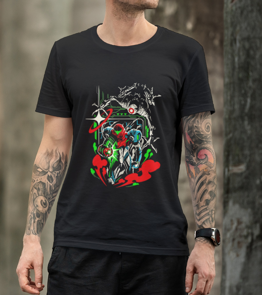 Samus Aran Metroid Your Back Adventure T-Shirt