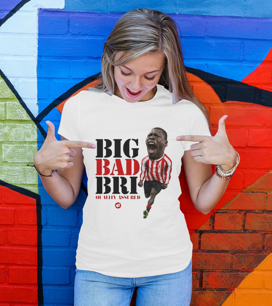 Big Bad Bri Quality Assured Sunderland AFC Caricature T-Shirt