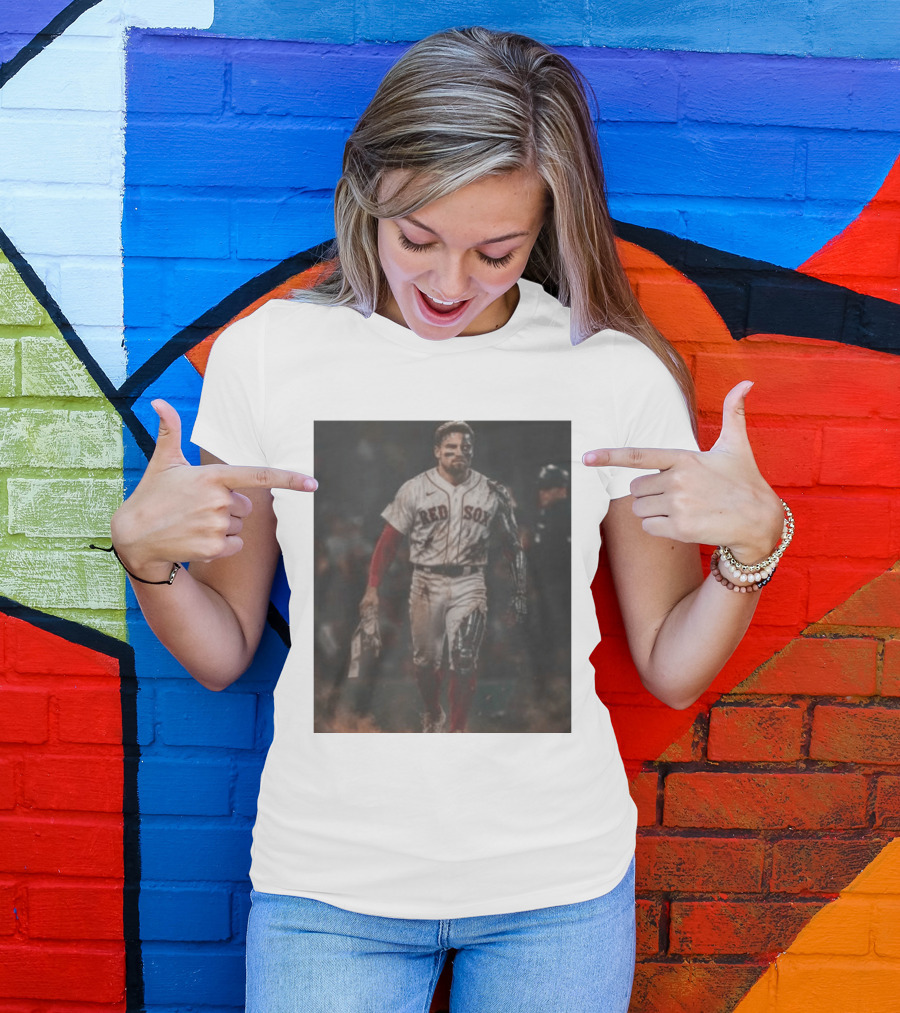 Caleb Durbin The Durbinator Red Sox Cyborg Player T-Shirt