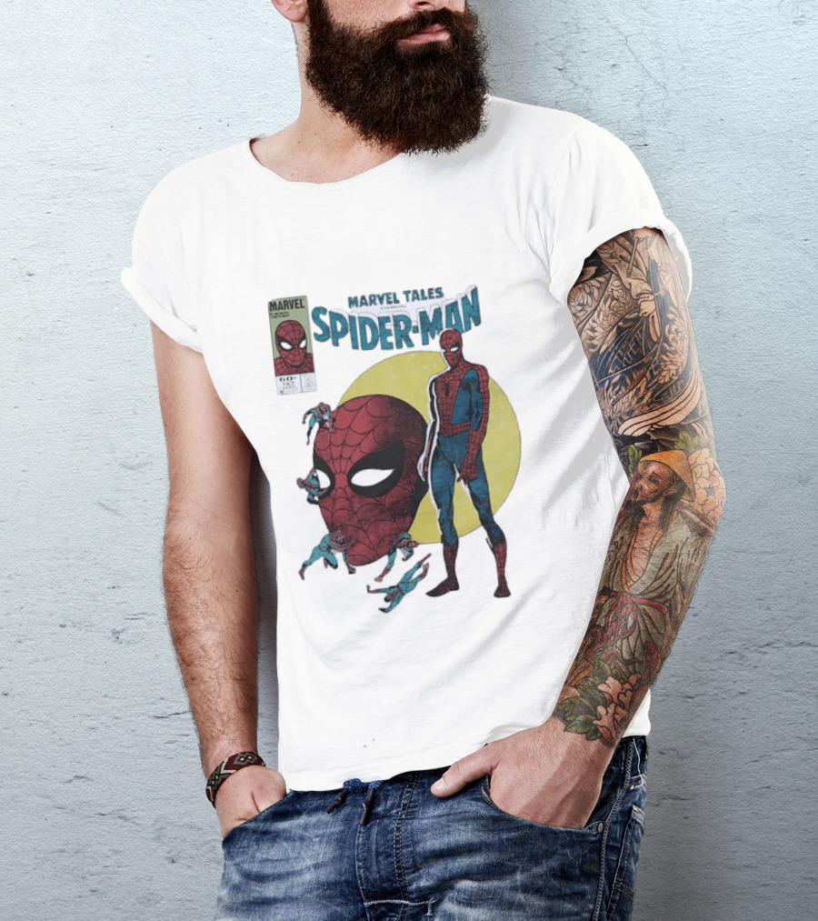 Marvel Tales Starring Spider Man Comic Cover Iconic Vintage Style 60 Cent Issue T-Shirt