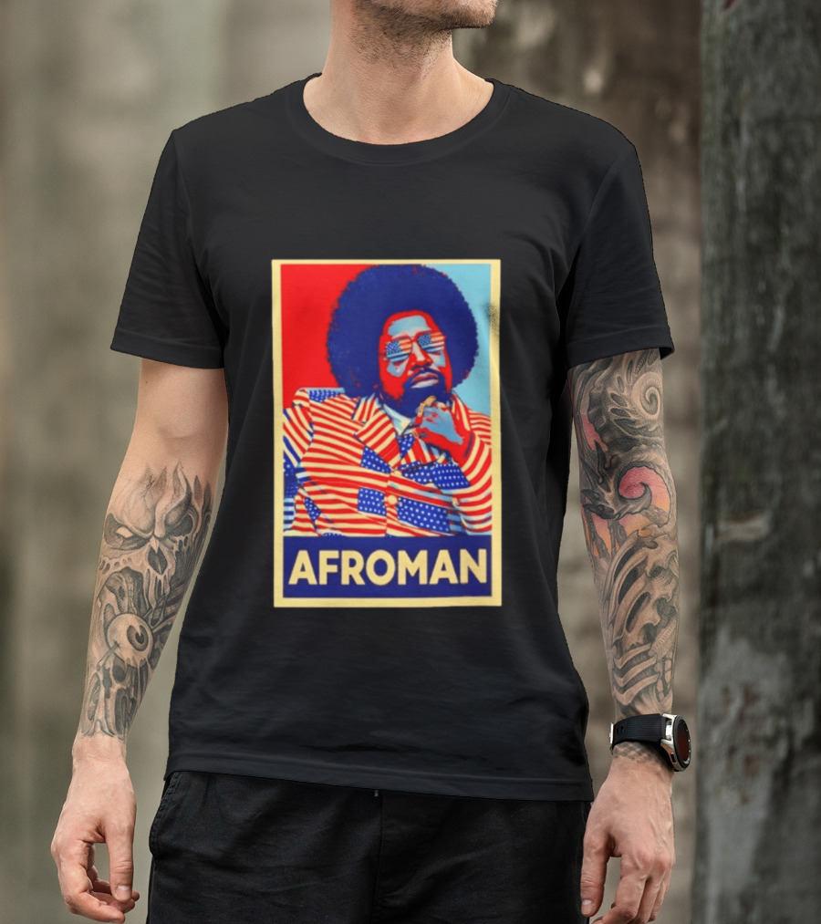 Afroman American Flag Glass Hope 2026 T-Shirt
