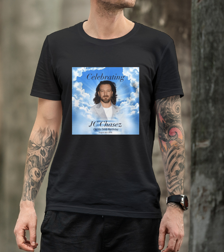 Celebrating JC Chasez On His 50th Birthday August 8th 1976 T-Shirt