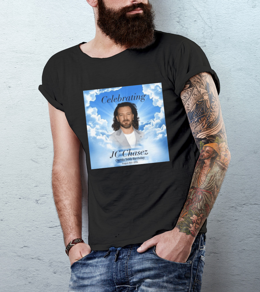 Celebrating JC Chasez On His 50th Birthday August 8th 1976 T-Shirt