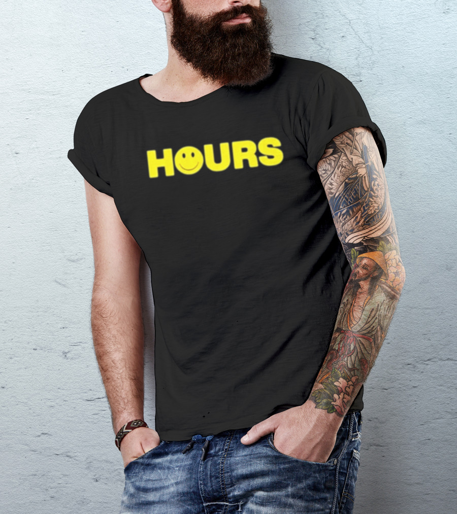 Original Ki Slash Ki 5 Hour 2025 Yellow Smiley Hours T-Shirt