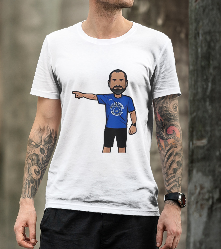 Dallas Wings Basketball Coach Jose Fernandez Classic Nike T-Shirt