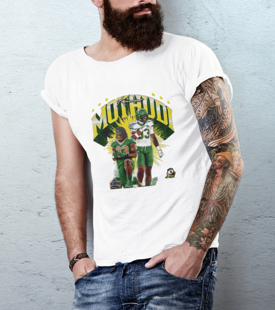 Kamar Mothudi Oregon Ducks Linebacker 33 Football Player T-Shirt