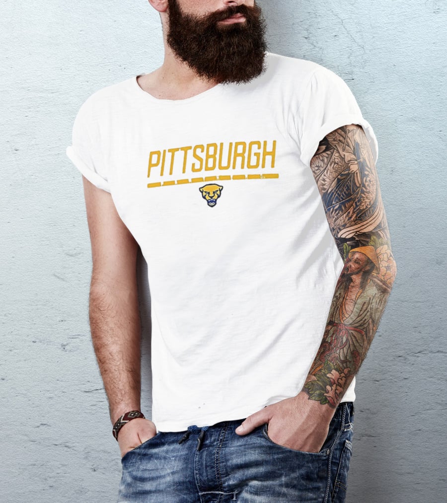 Pittsburgh Panthers Tokyodaichi Collaboration Featuring Iconic Panther T-Shirt