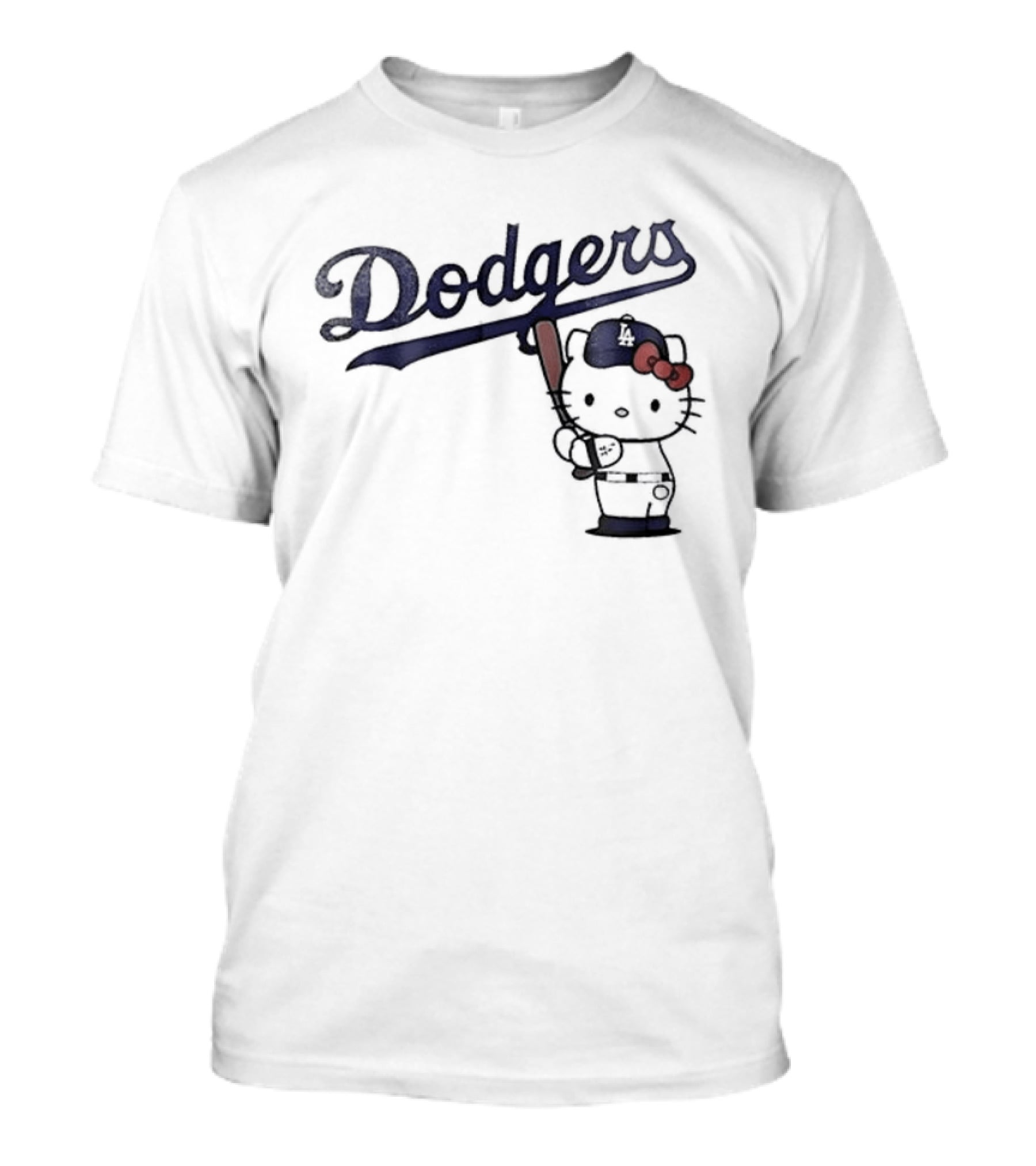 Dodgers Hello Kitty Baseball Collaboration 2026 T-Shirt