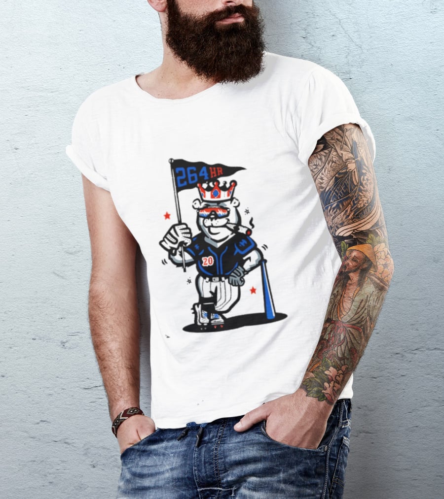 Polar Pete 264HR King Of Queens Ny Mets Christmas T-Shirt