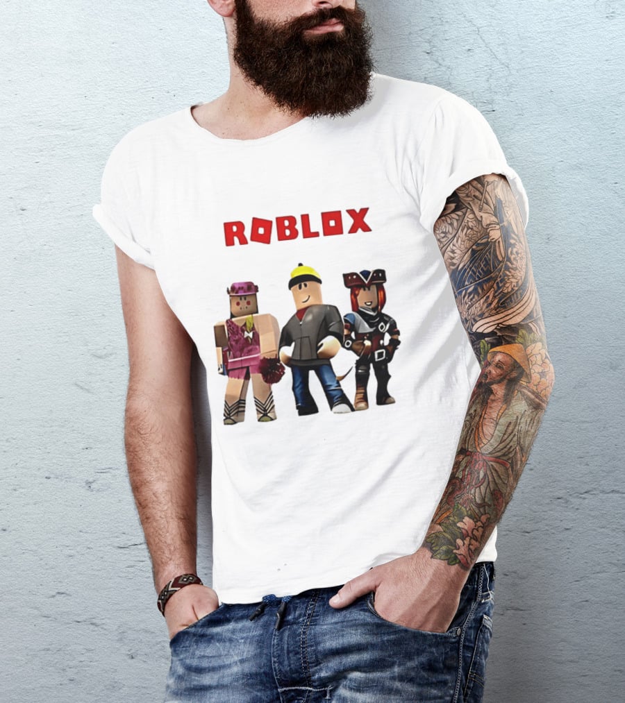 Roblox Cartoon Characters Game Adventure T-Shirt