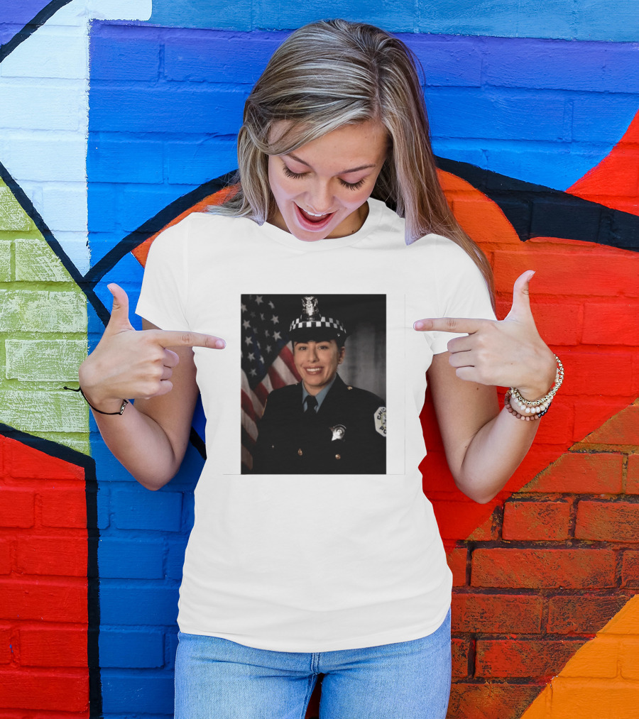 Never Forget Chicago Police Department Ella French Memorial Officer T-Shirt