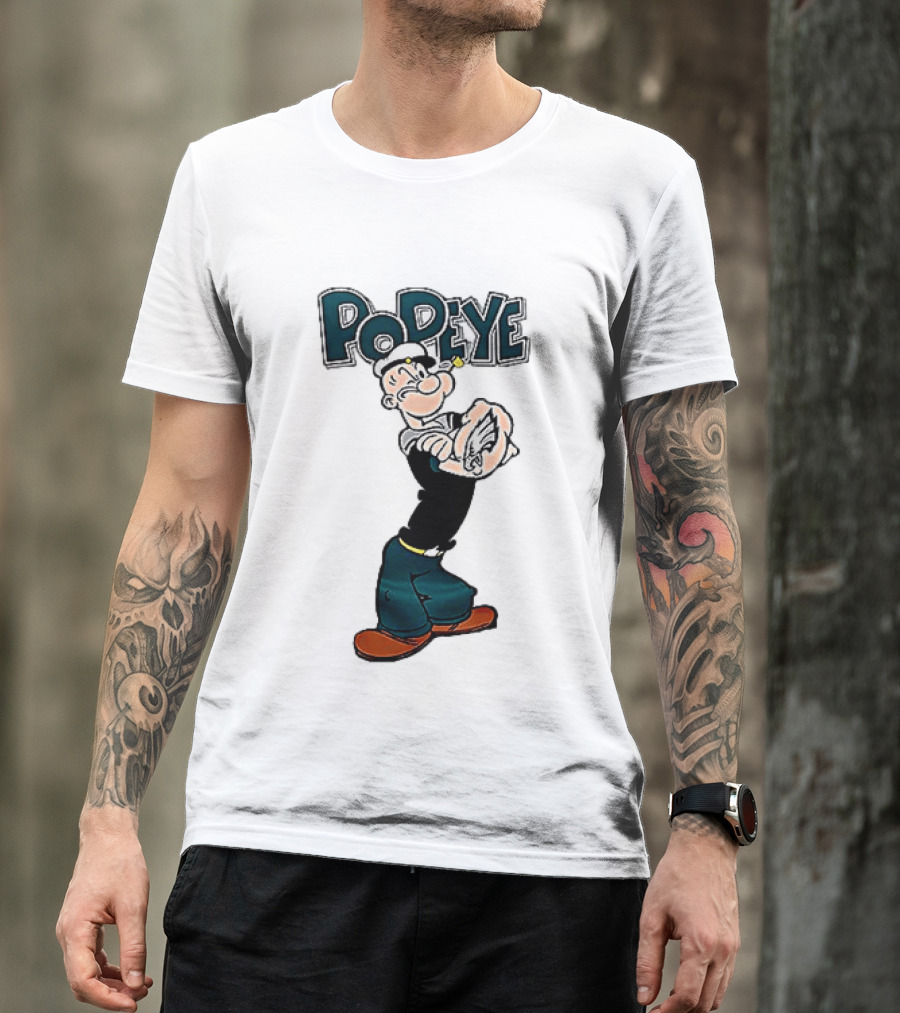 Philadelphia Eagles X Popeye I Yam What I Yam An Thats All I Yam T-Shirt