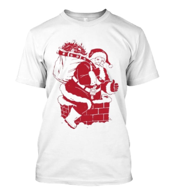Trending Santa Claus Chimney Merry Christmas T-Shirt