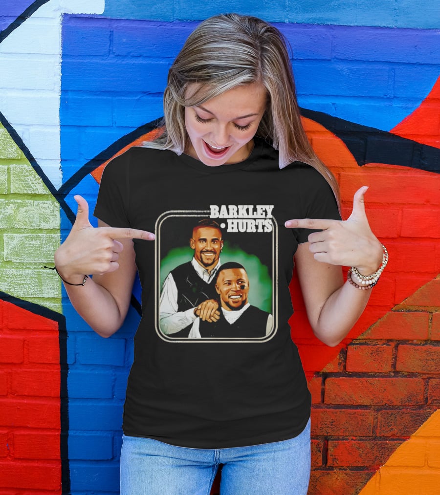 Barkley Hurts Philadelphia Eagles Comedy Show Parody 90s T-Shirt