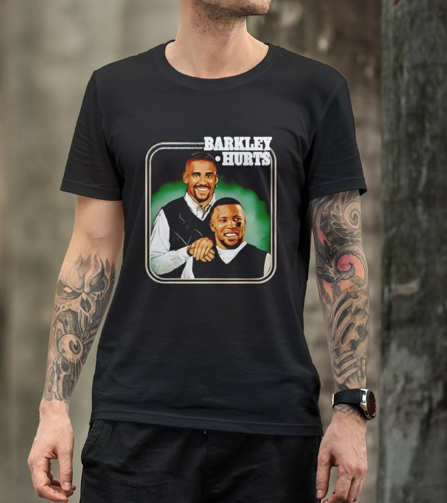 Barkley Hurts Philadelphia Eagles Comedy Show Parody 90s T-Shirt