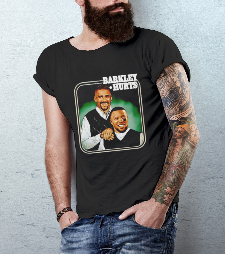 Barkley Hurts Philadelphia Eagles Comedy Show Parody 90s T-Shirt