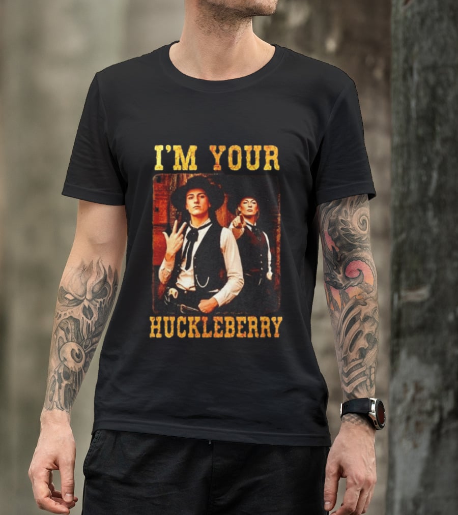 I'm Your Huckleberry Doc Holliday Tombstone Caitlin Clark Sophie Cunningham T-Shirt