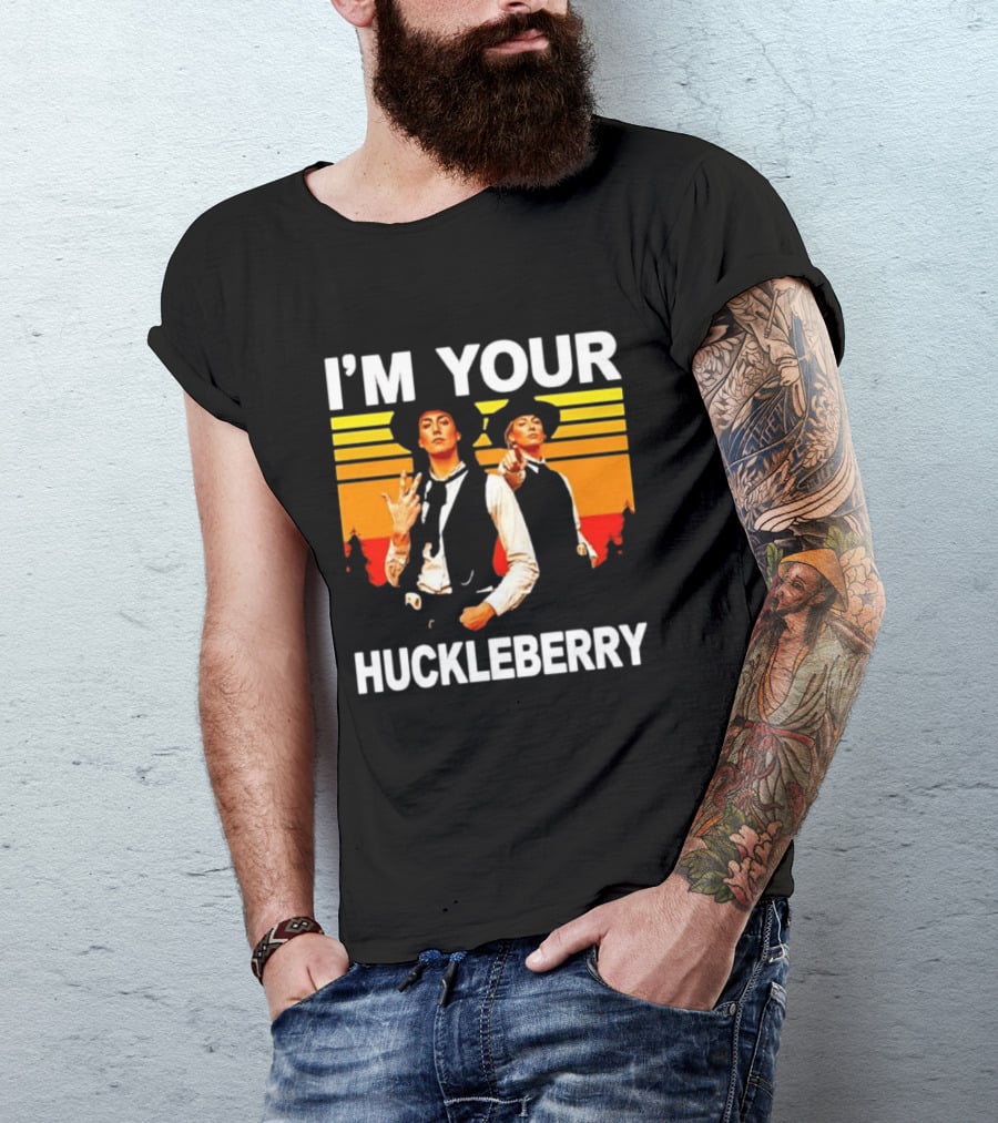 Caitlin Clark Sophie Cunningham I'm Your Huckleberry Western Movie Cowboy T-Shirt