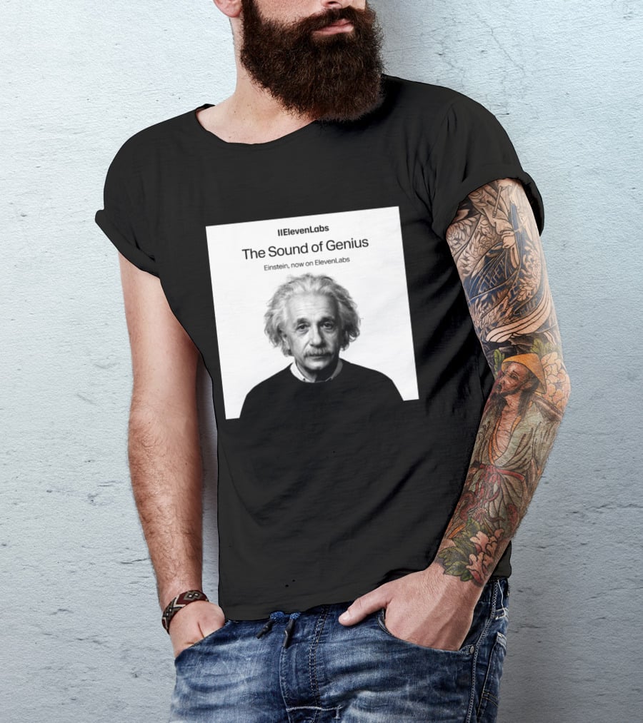 ElevenLabs The Sound Of Genius Einstein Now On ElevenLabs T-Shirt