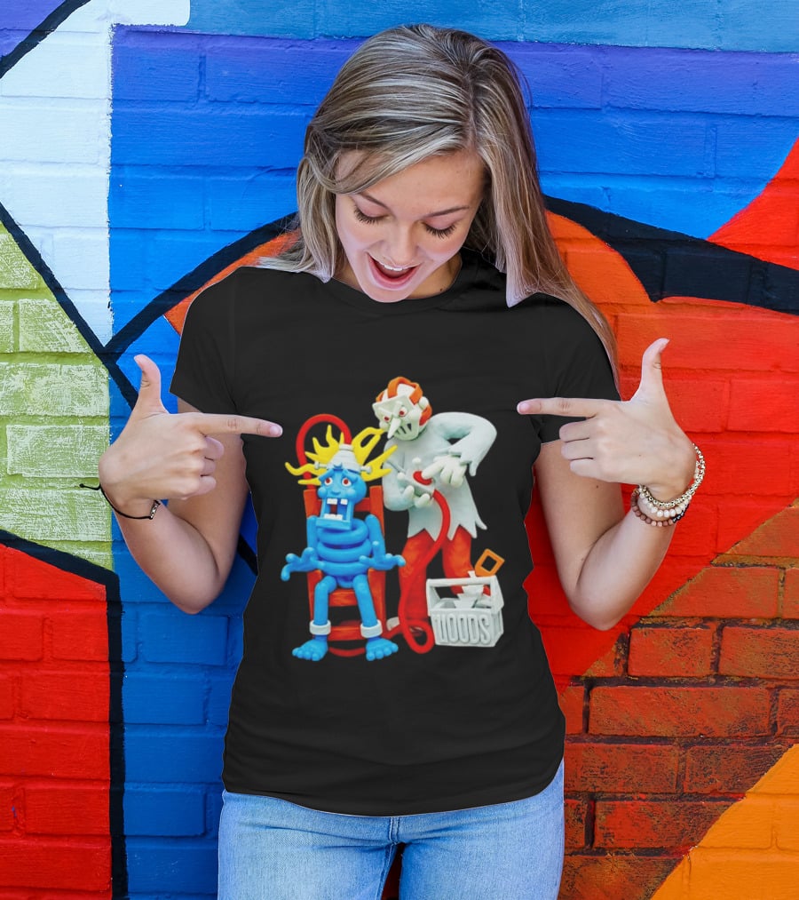 Friday The 13th Jason Voorhees Electrocution Scene Woods T-Shirt