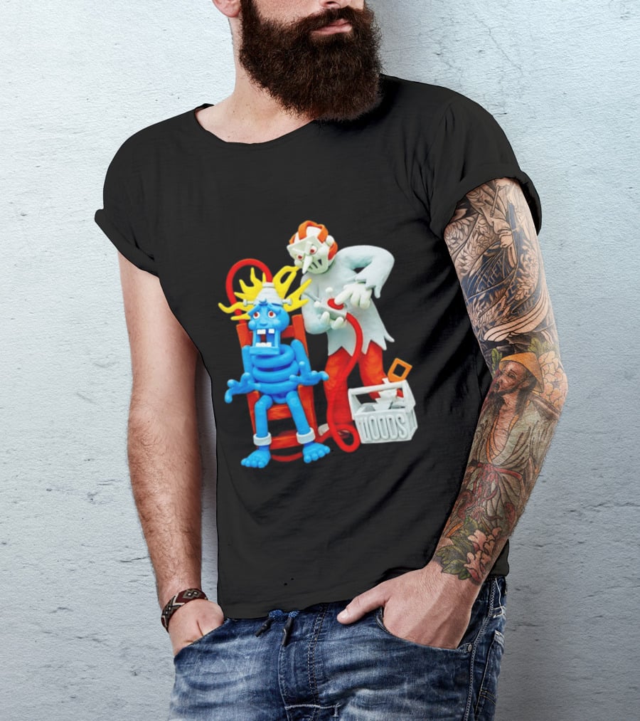 Friday The 13th Jason Voorhees Electrocution Scene Woods T-Shirt
