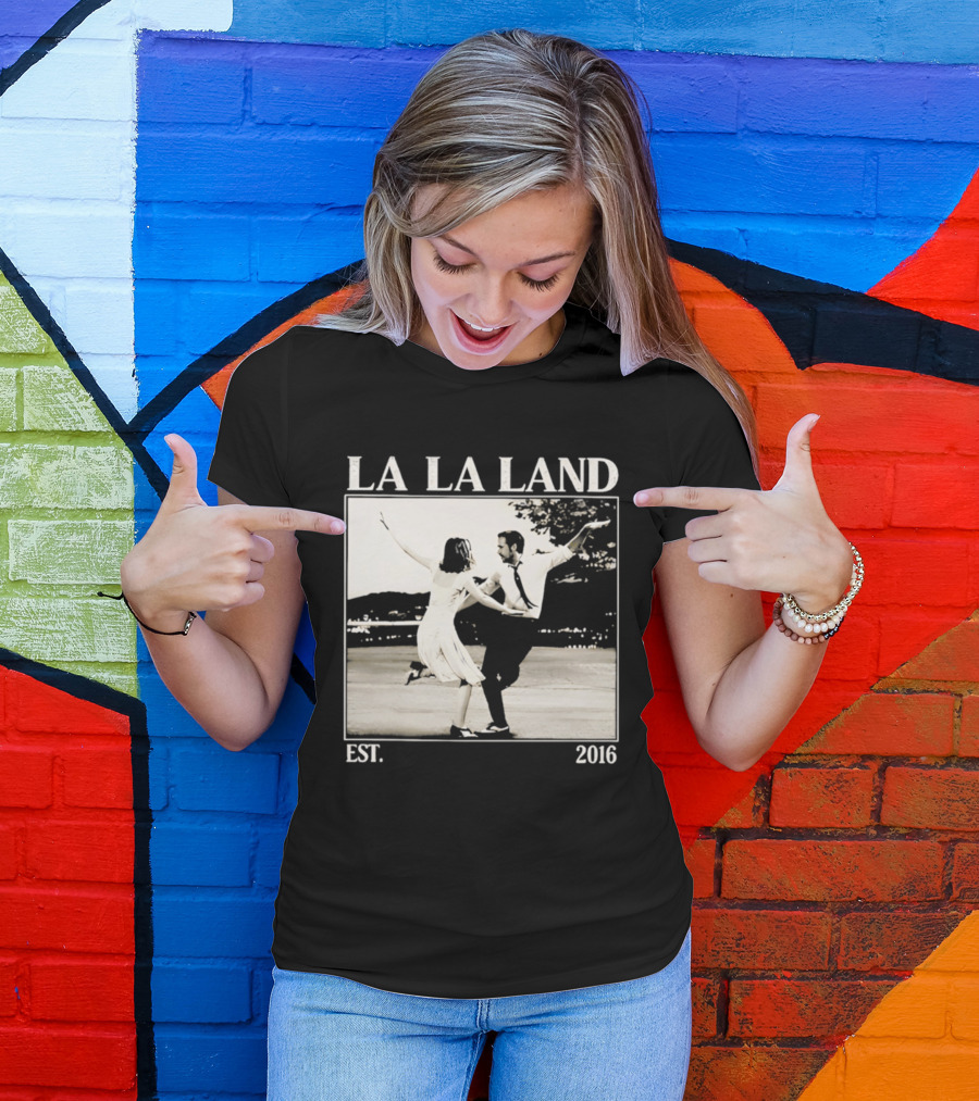 La La Land Est 2016 Dance Scene Emma Stone Ryan Gosling T-Shirt