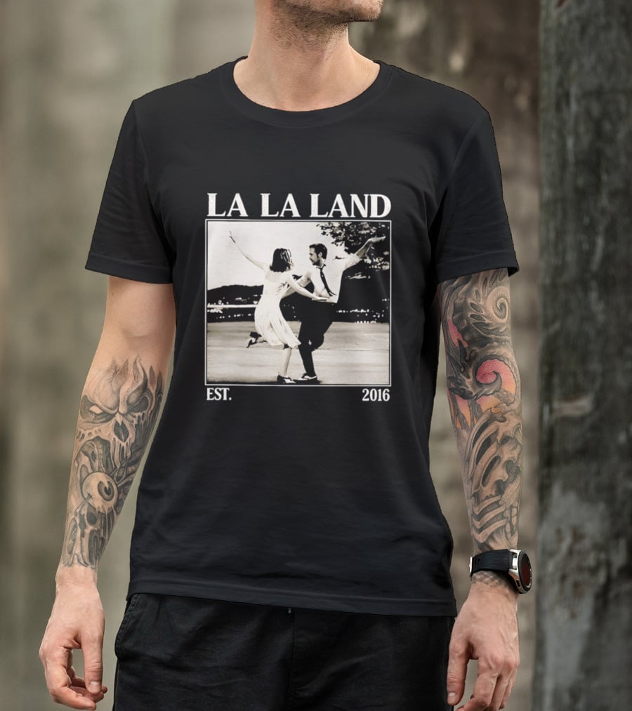 La La Land Est 2016 Dance Scene Emma Stone Ryan Gosling T-Shirt