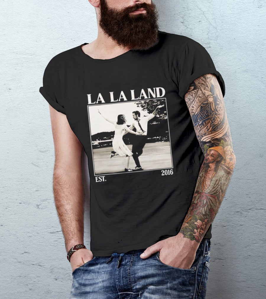 La La Land Est 2016 Dance Scene Emma Stone Ryan Gosling T-Shirt