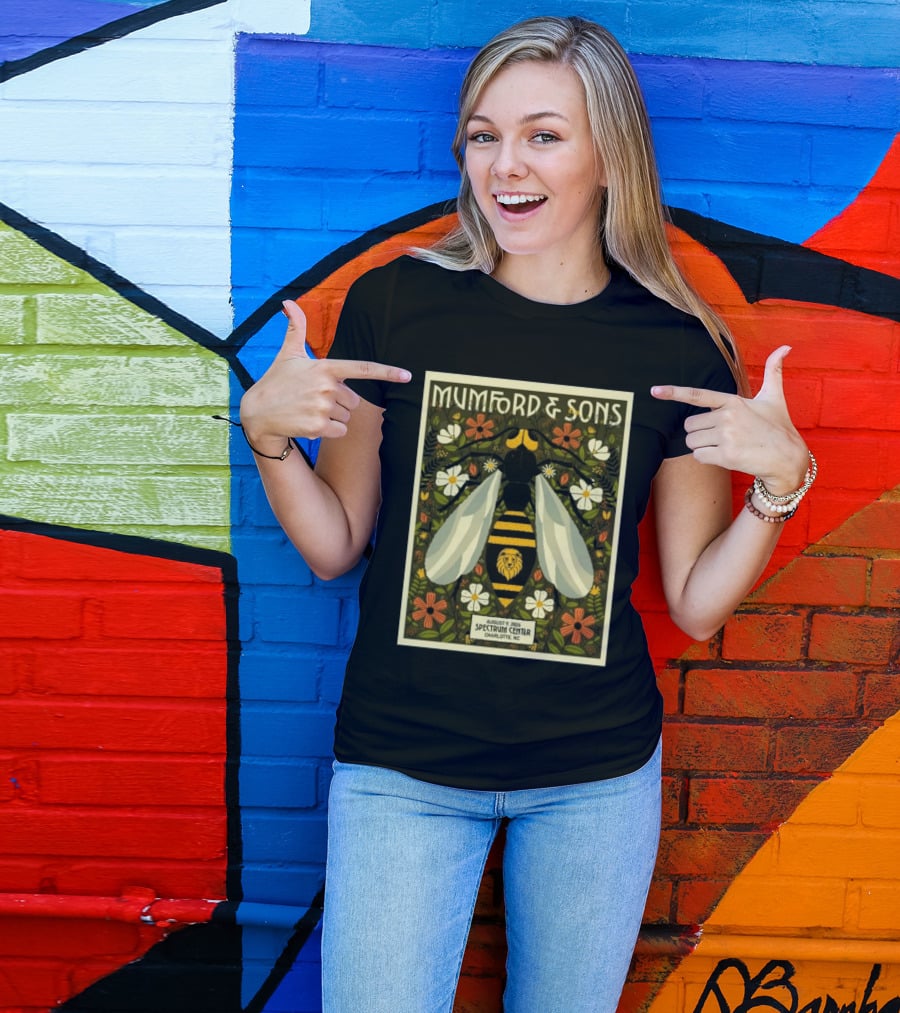 Mumford And Sons Event August 9 2026 Spectrum Center Charlotte NC T-Shirt