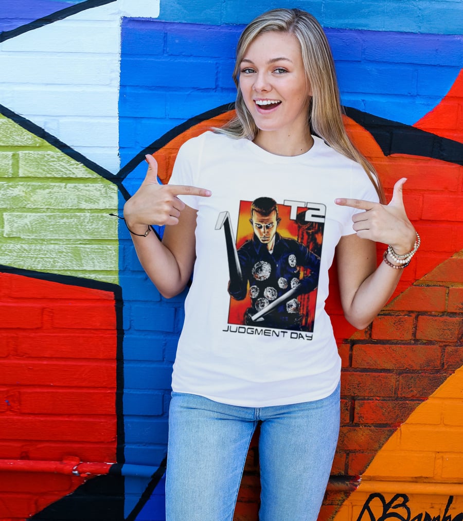 T2 Judgment Day 1000 Iconic Scene T-Shirt