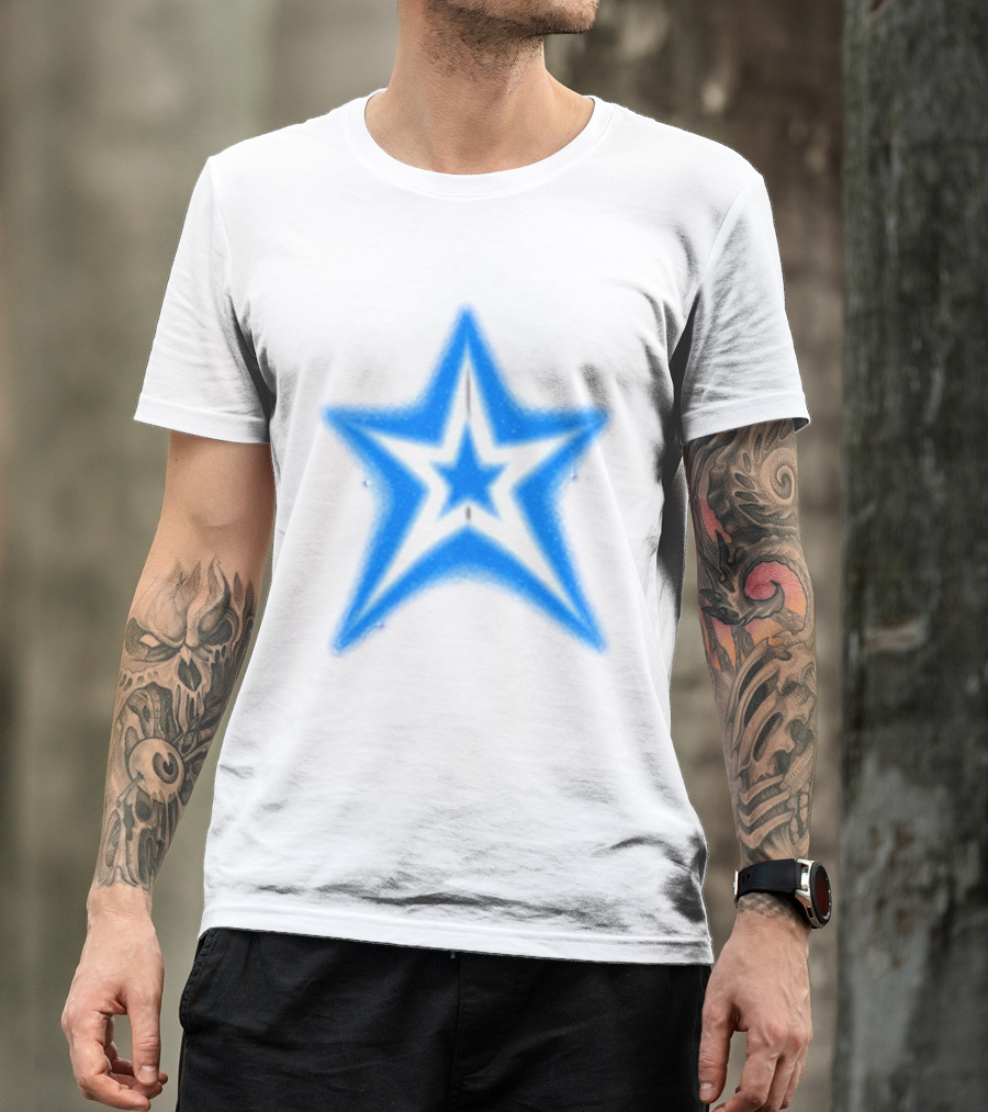 Karol G Store Matadora Zip Blue Star Starfish T-Shirt