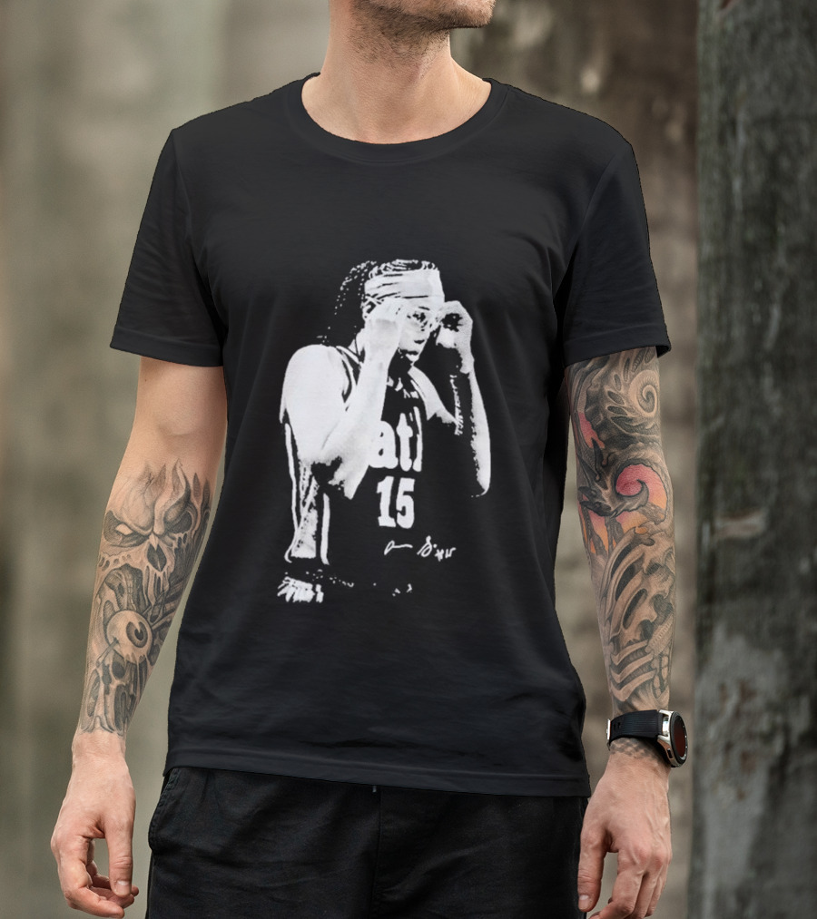 Allisha Gray Number 15 Goggles Gesture T-Shirt