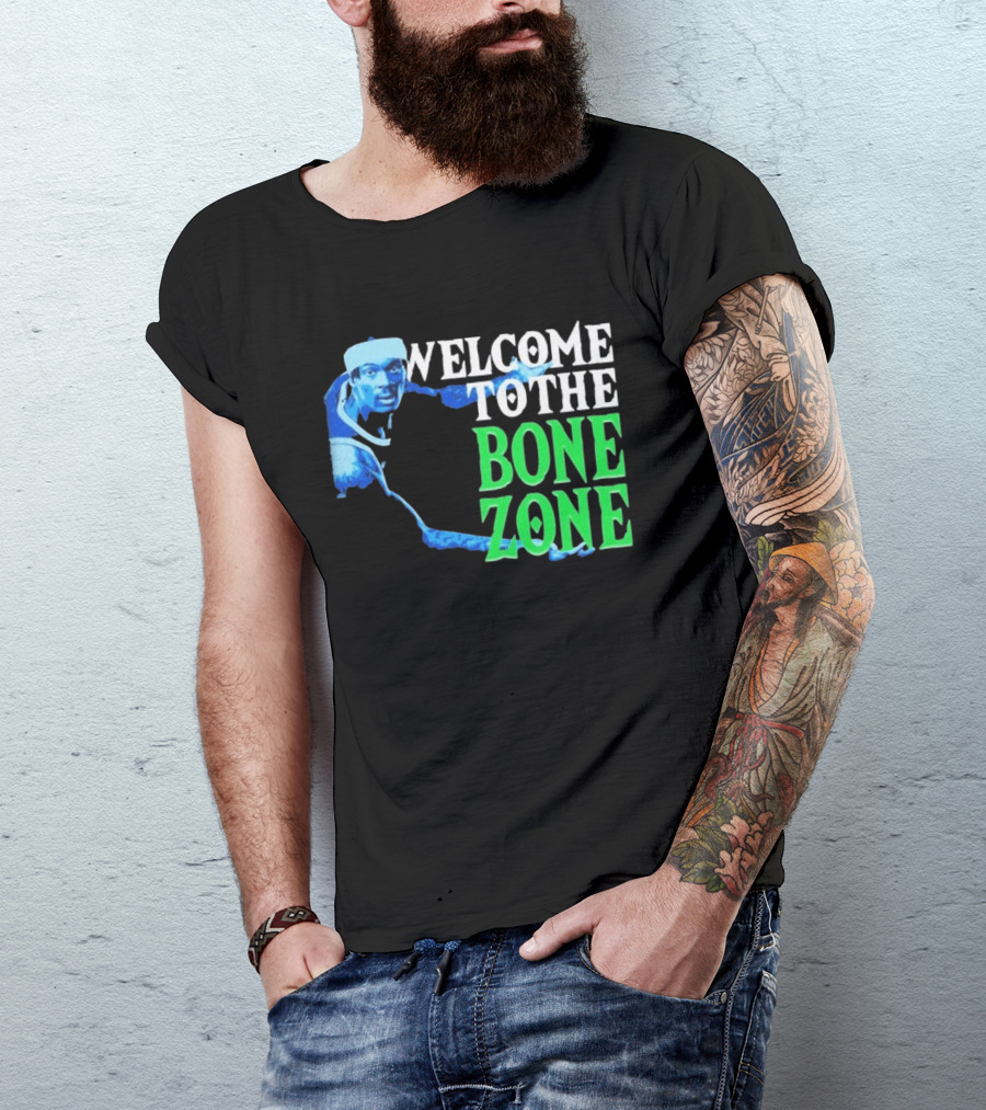 Welcome To The Bone Zone Minnesota Timberwolves Bones Hyland T-Shirt