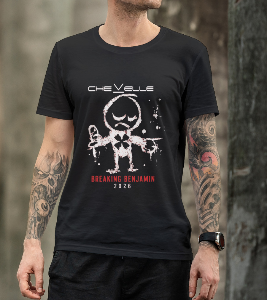 Chevelle Breaking Benjamin 2026 Tour T-Shirt