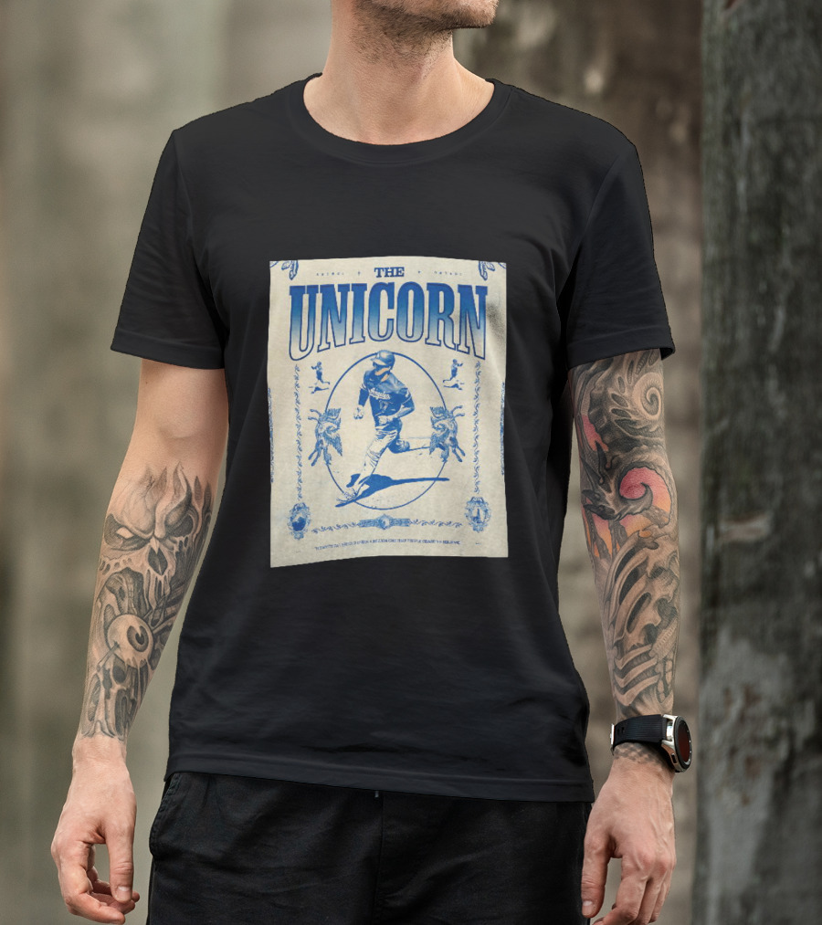 Shohei Ohtani The Unicorn Angels Dodgers Mythical Being Sports Star T-Shirt