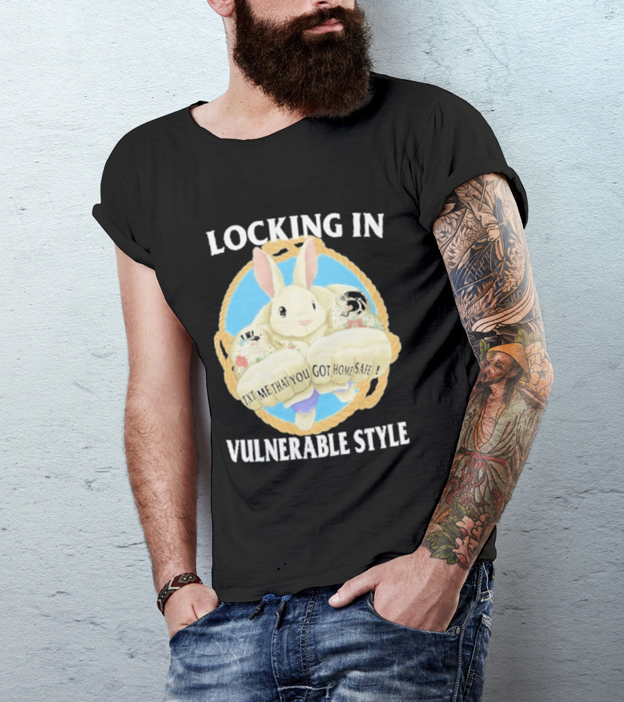 Locking In Vulnerable Style Rabbit T-Shirt