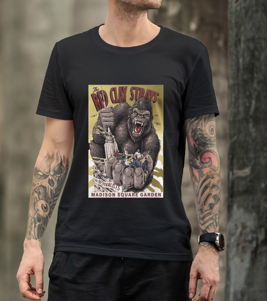 The Red Clay Strays The Revivalists Madison Square Garden New York August 09 2026 Concert T-Shirt