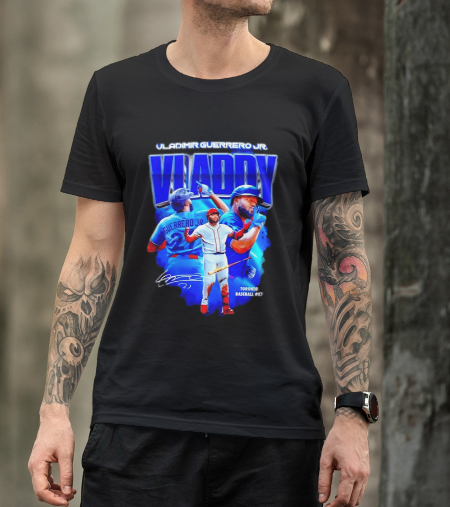 Vladimir Guerrero Jr Vladdy Toronto Blue Jays Baseball 27 T-Shirt