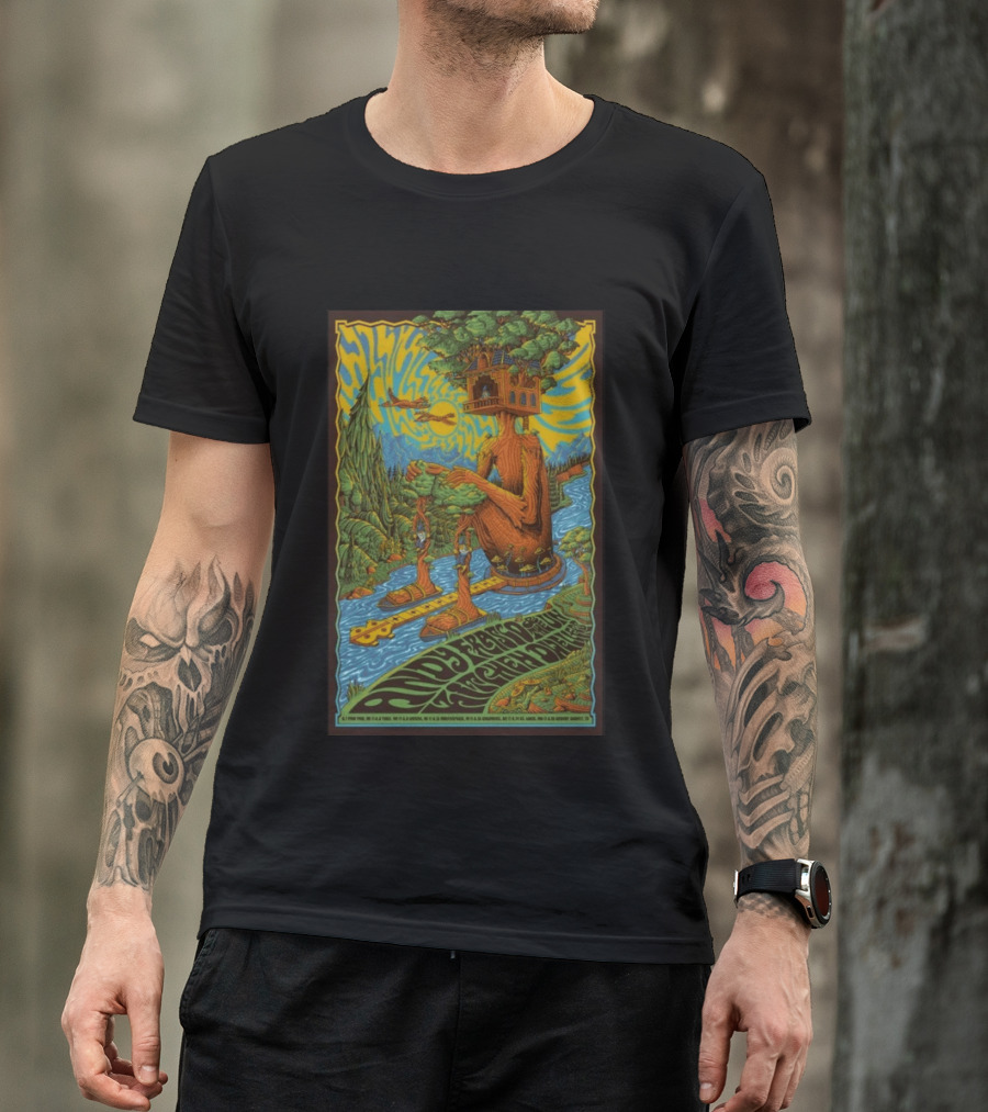 Andy Frasco Aug 14 2026 Atomic Block Party St. Louis MO Psychedelic T-Shirt