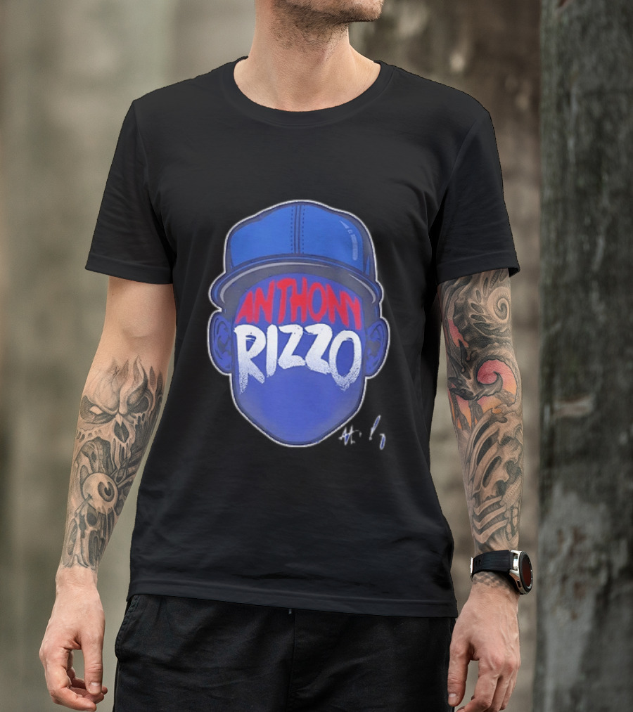 Anthony Rizzo Chicago Cubs Baseball Cap T-Shirt
