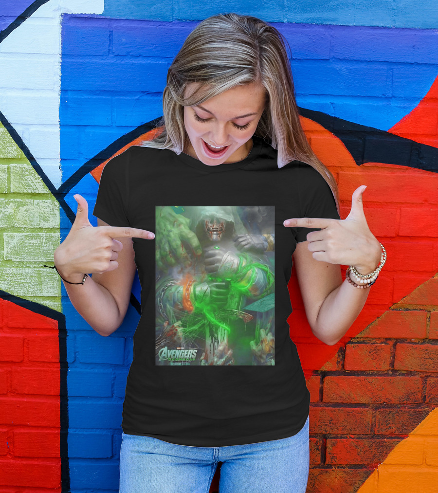Avengers Doomsday Infinity Vision Powered Heroes Chaos T-Shirt