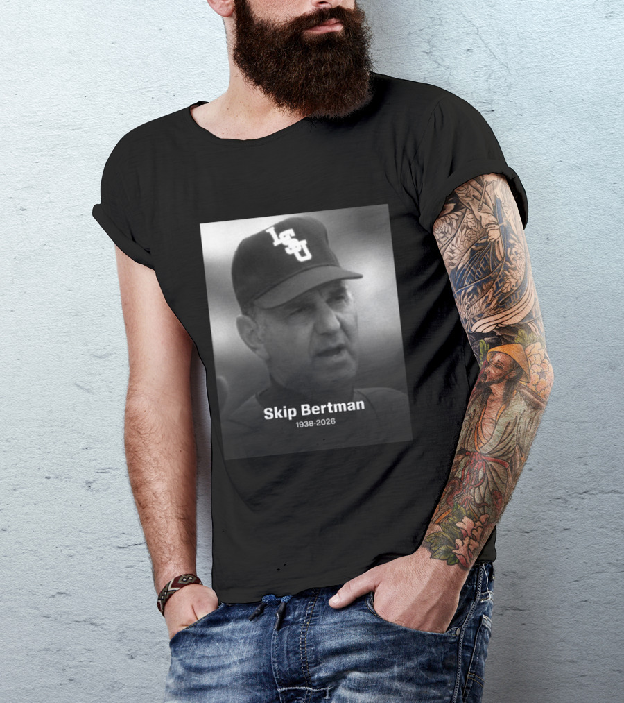 Skip Bertman LSU 1938 2026 T-Shirt