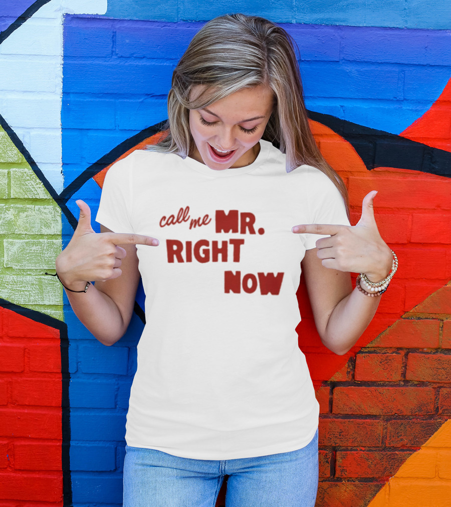 Republic Records Store Call Me Mr. Right Now T-Shirt
