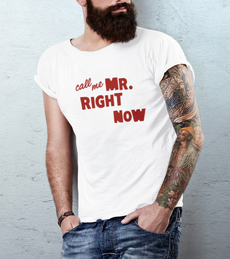Republic Records Store Call Me Mr. Right Now T-Shirt