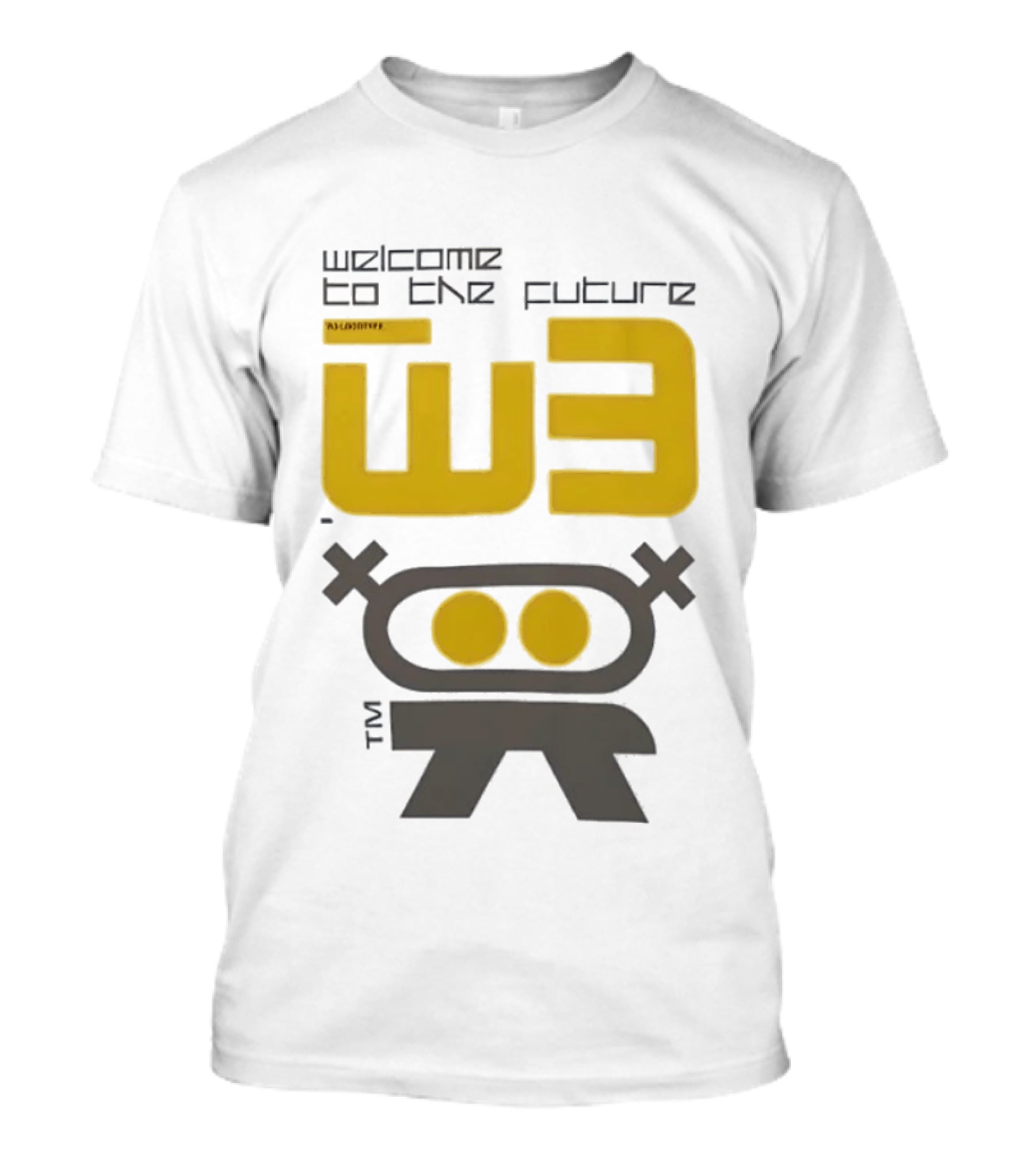 Welcome To The Future W3 Logotype TM T-Shirt