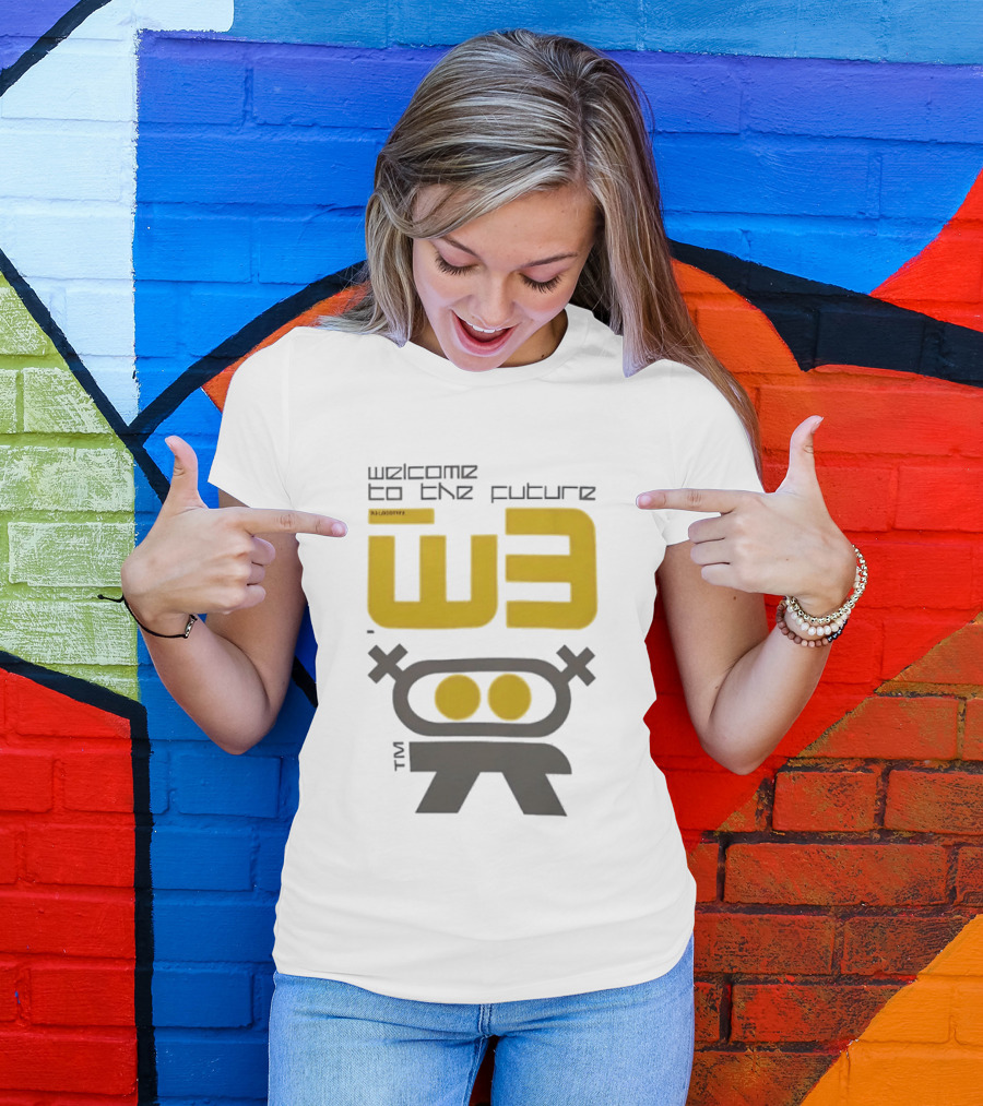 Welcome To The Future W3 Logotype TM T-Shirt