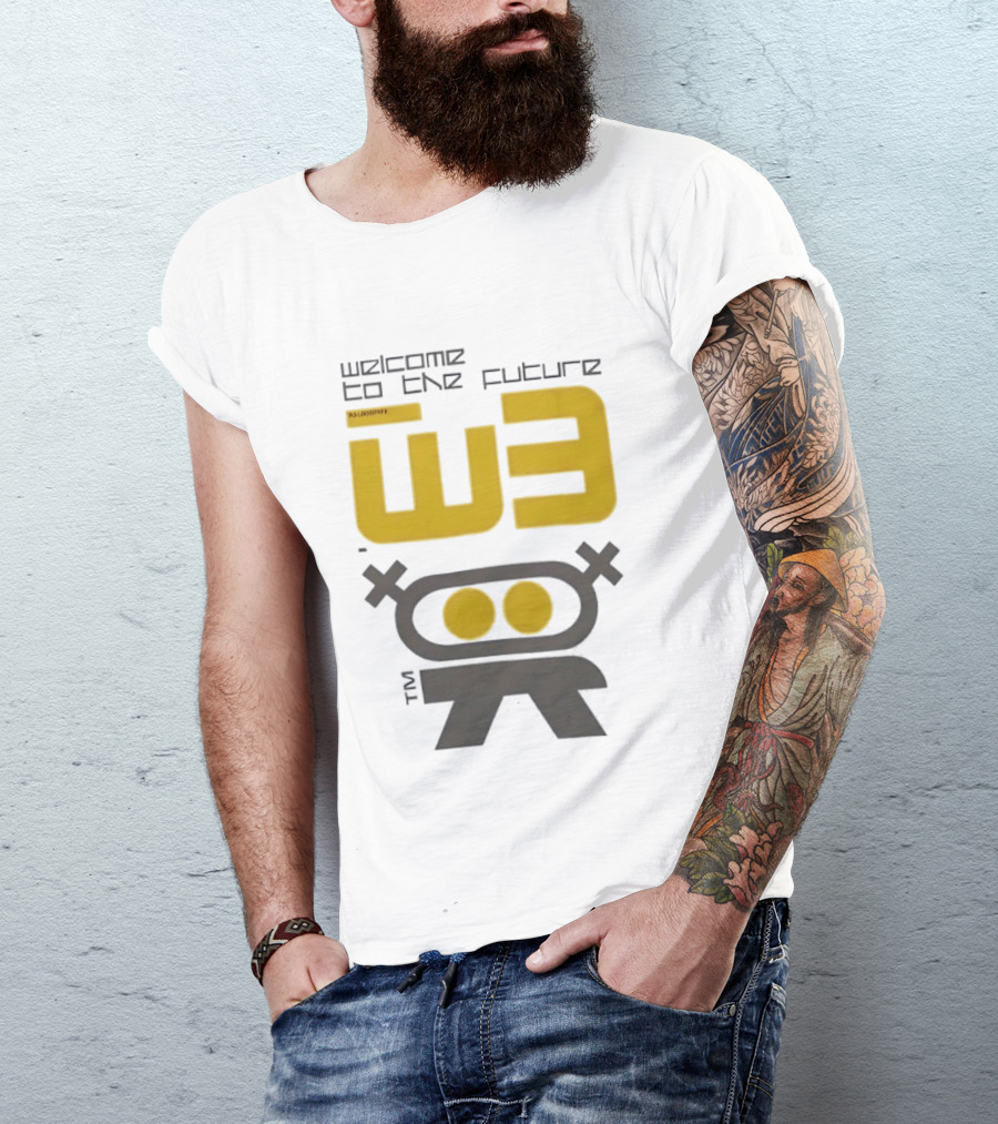 Welcome To The Future W3 Logotype TM T-Shirt