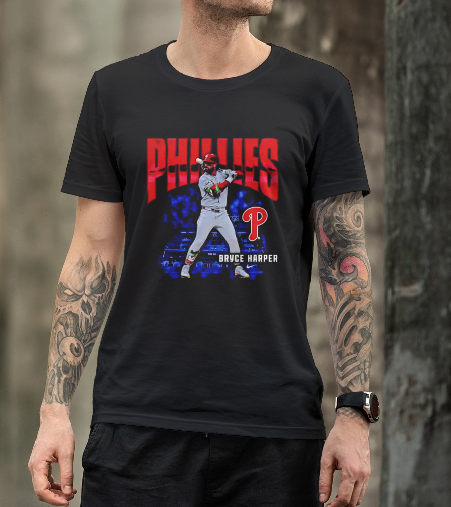 Bryce Harper Phillies Baseball Philadelphia Star T-Shirt