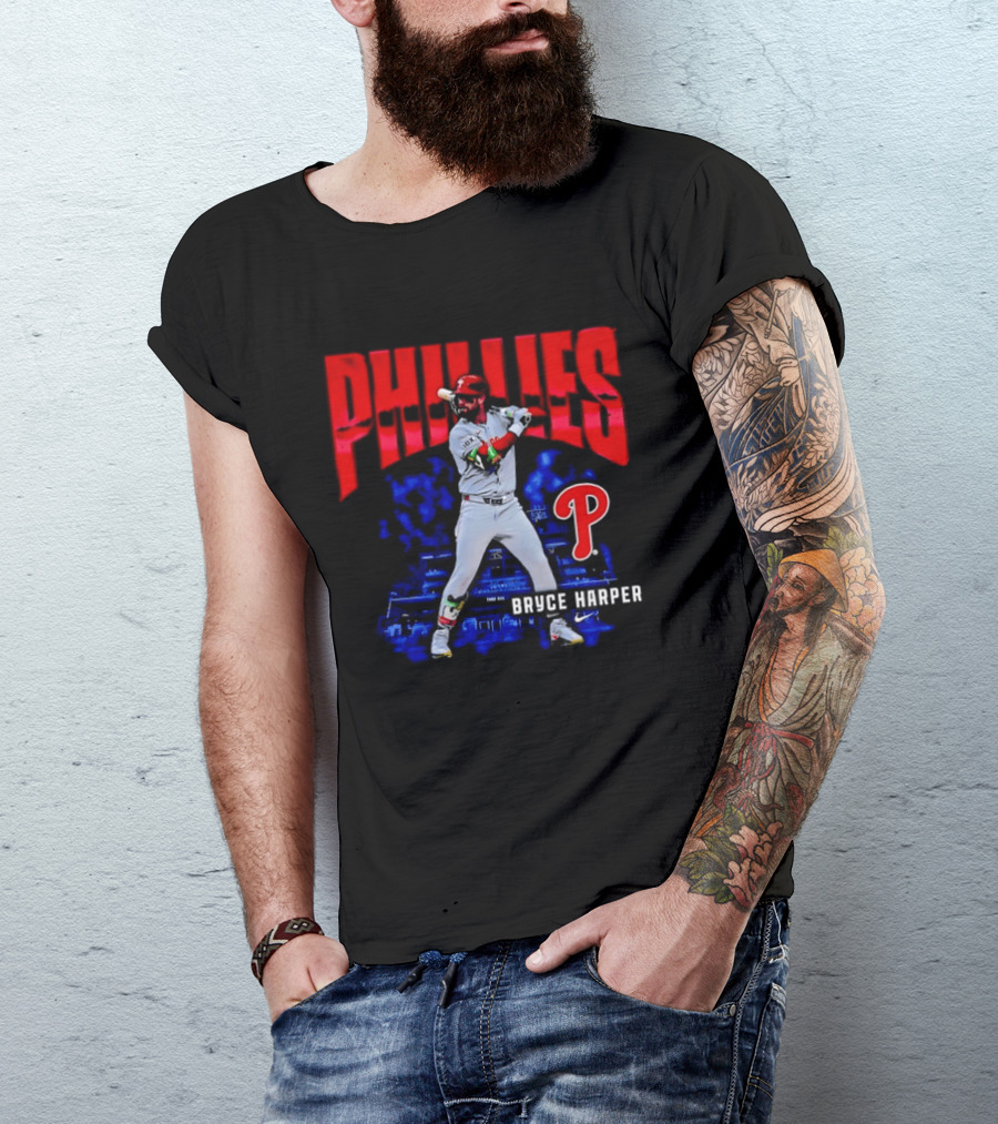 Bryce Harper Phillies Baseball Philadelphia Star T-Shirt