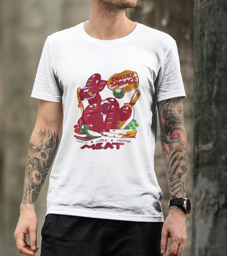 Deluxe Sausage Cured Premium Meat T-Shirt